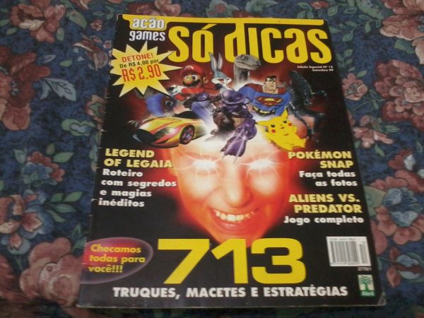 Revista Ação Games Só Dicas Nº12